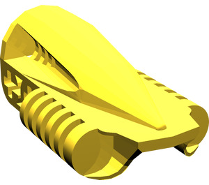 LEGO Yellow Technic Block Connector with Curve (32310)