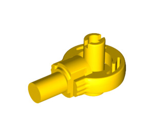 LEGO Gelb Technic Click Rotation Buchse mit Zwei Pins (47455)