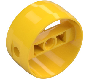 LEGO Yellow Technic Cylinder with Center Bar (41531 / 77086)