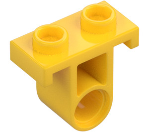 LEGO Yellow Technic Pin Joiner Plate 1 x 2 x 1 & 1/2 (32529)