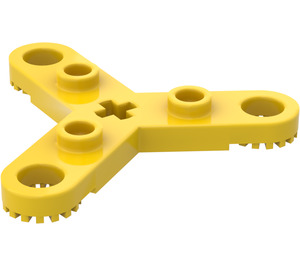 LEGO Yellow Technic Rotor 3 Blade (2712)