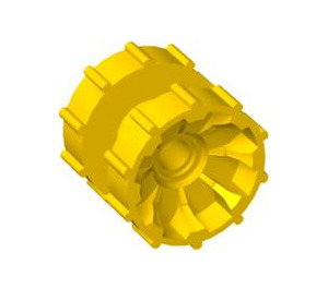 LEGO Jaune Technic Bande de roulement Pignon Roue (32007)