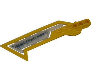 LEGO Gelb Technic Waffe mit Electrical Arc Aufkleber (57912)