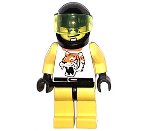 LEGO Gul Tiger Sjåfør Minifigur