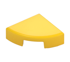 LEGO Yellow Tile 1 x 1 Quarter Circle (25269 / 84411)