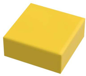 LEGO Geel Tegel 1 x 1 zonder groef