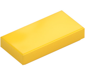 LEGO Yellow Tile 1 x 2 with Groove (3069 / 30070)