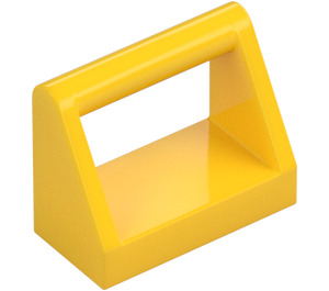 LEGO Yellow Tile 1 x 2 with Handle (2432)