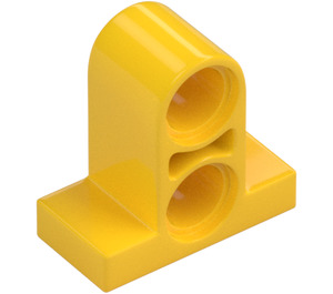 LEGO Yellow Tile 1 x 2 with Perpendicular Beam 2 (32530)