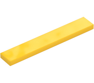 LEGO Yellow Tile 1 x 6 (6636)