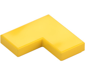 LEGO Yellow Tile 2 x 2 Corner (14719)