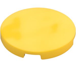 LEGO Yellow Tile 3 x 3 Round (67095)