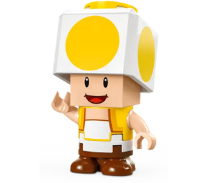 LEGO Gelb Toad mit Smile und Standing Minifigur