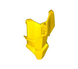 LEGO Yellow Torso with Indented Waist and Hip Armor (90652)
