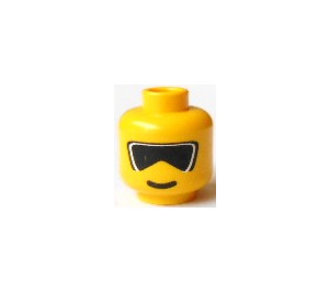 LEGO Yellow Town Head (Safety Stud) (3626)