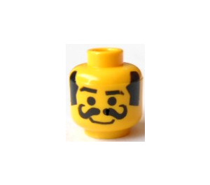LEGO Geel  Town Hoofd (Veiligheids Stud) (3626)
