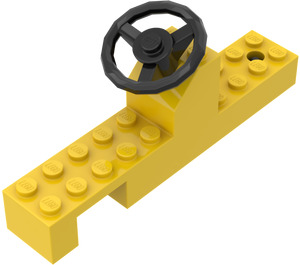 LEGO Yellow Tractor Chassis