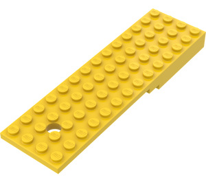 LEGO Yellow Trailer Base 4 x 14 x 1