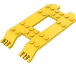 LEGO Giallo Rimorchio Base 6 x 12 x 1.333 (30263)