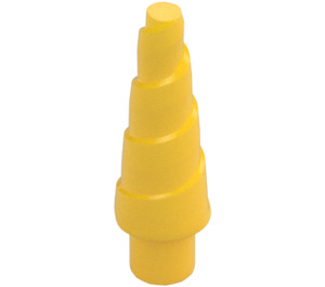 LEGO Giallo Unicorn Corno con Spirale (34078 / 89522)