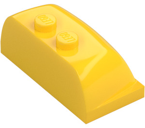 LEGO Yellow Vehicle Top 2 x 4 x 1.3 (30841)