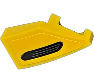 LEGO Yellow Wedge 1 x 2 Left with Air Vent left Sticker (29120)