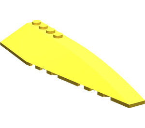 LEGO Yellow Wedge 12 x 3 x 1 Double Rounded Right (42060 / 45173)