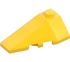 LEGO Giallo Cuneo 2 x 4 Triplo Sinistra (43710)