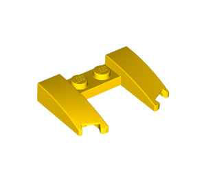 LEGO Gelb Keil 3 x 4 x 0.7 mit Ausgeschnitten (11291 / 31584)