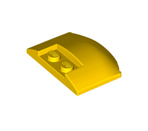 LEGO Yellow Wedge 3 x 4 x 0.7 with Recess (93604)