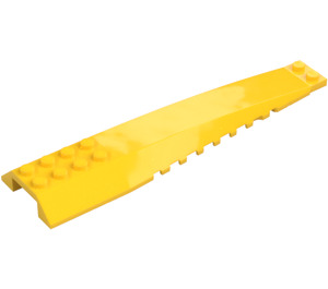 LEGO Amarillo Cuña 4 x 16 Triple Curvo (45301 / 89680)