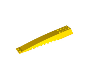 LEGO Geel Wig 4 x 16 Drievoudig Gebogen (45301 / 89680)