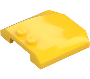 LEGO Yellow Wedge 4 x 4 Curved (45677)