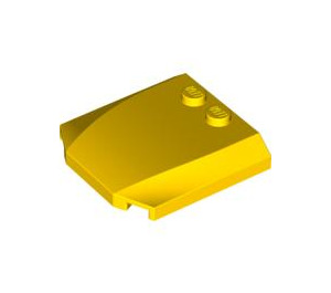 LEGO Yellow Wedge 4 x 4 Curved (45677)