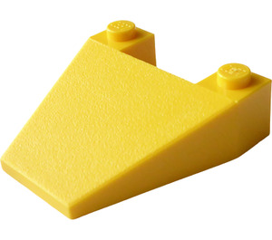 LEGO Jaune Coin 4 x 4 sans encoches pour tenons (4858)