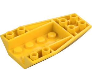 LEGO Yellow Wedge 6 x 4 Triple Curved Inverted (43713)