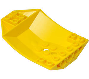 LEGO Yellow Wedge 6 x 8 x 2 Triple Inverted (41761 / 42021)