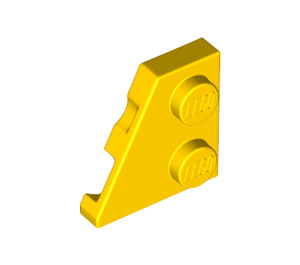 LEGO Yellow Wedge Plate 2 x 2 Wing Left (24299)