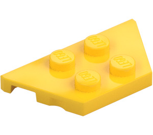 LEGO Žlutá Klín Deska 2 x 4 (51739)