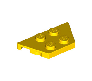LEGO Jaune Coin assiette 2 x 4 (51739)