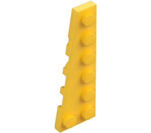 LEGO Gelb Keil Platte 2 x 6 Links (78443)