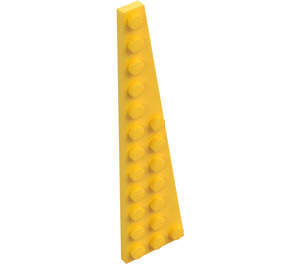 LEGO Żółty Klin Talerz 3 x 12 Skrzydło Prawo (47398)