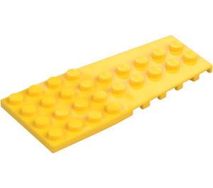 LEGO Yellow Wedge Plate 4 x 9 Wing with Stud Notches (14181)