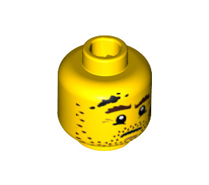 LEGO Yellow Welder Head (Recessed Solid Stud) (3626 / 14628)