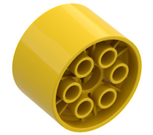 LEGO Yellow Wheel Rim Ø20 x 30 (4266)