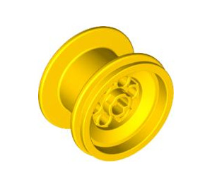 LEGO Yellow Wheel Rim Ø30.4 x 22.8 Balloon (43.2 x 28) (6580)