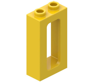 LEGO Gelb Fensterrahmen 1 x 2 x 3 (3233 / 4035)