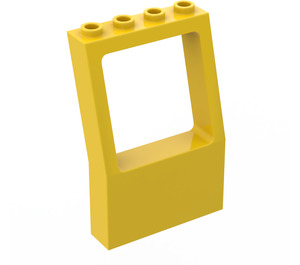 LEGO Geel Venster Kader 2 x 4 x 5 Fabuland (4608)