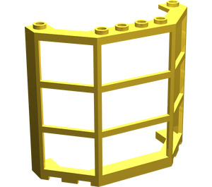 LEGO Yellow Window Frame 3 x 8 x 6 Bay (30185)