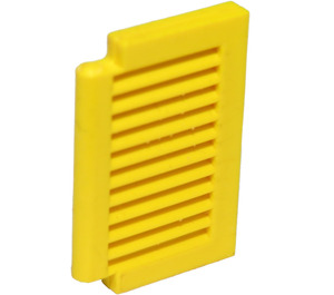 LEGO Yellow Window Pane 1 x 2 x 2 Shutter (3582)